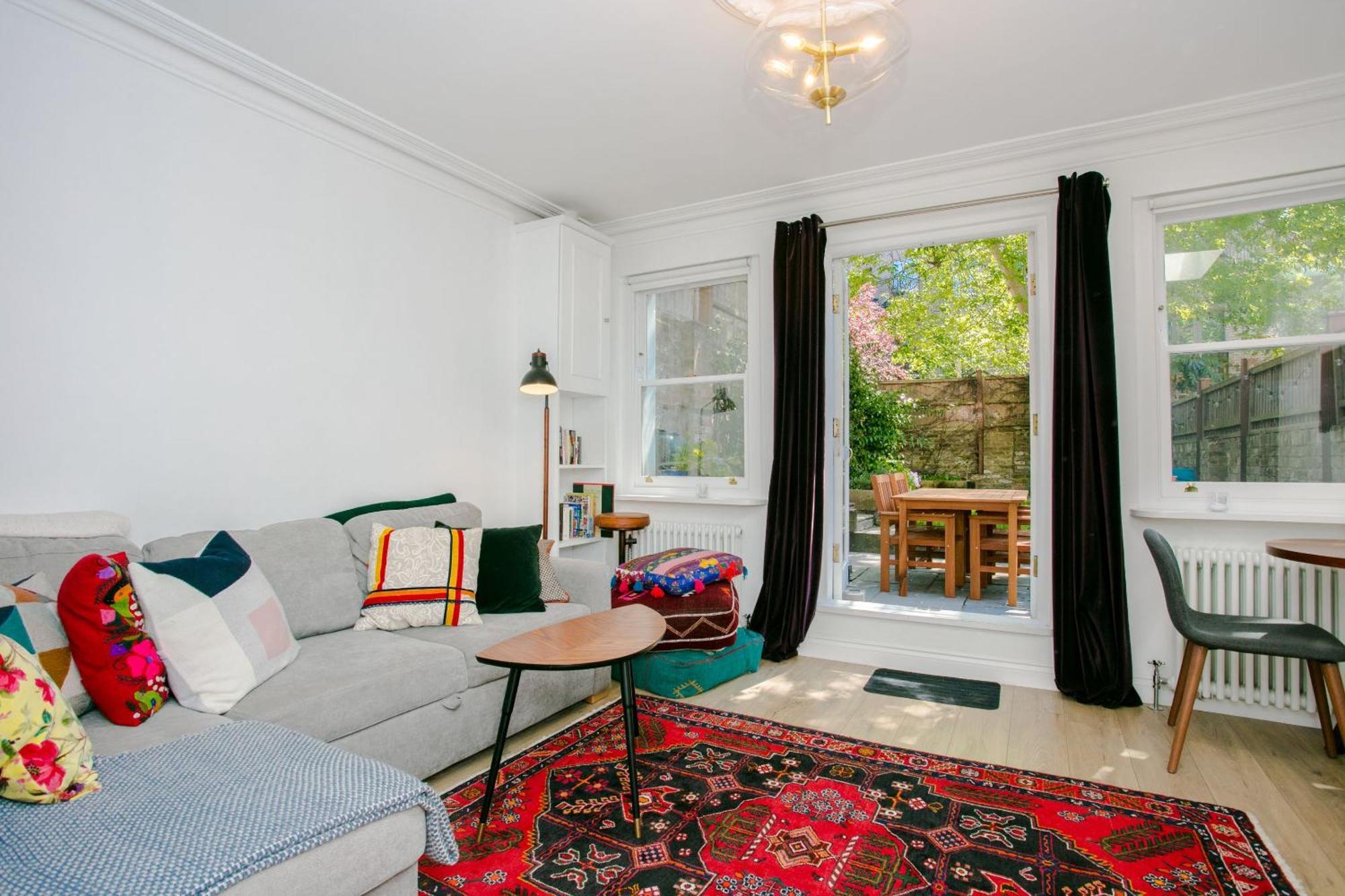 Modern Garden Apartment Camden London Exteriör bild